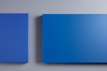 Vibrant Blue Plan Surface for Presentations, Websites, and Artwork