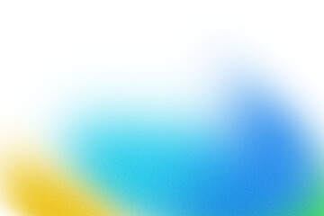 Colorful gradient on transparent background