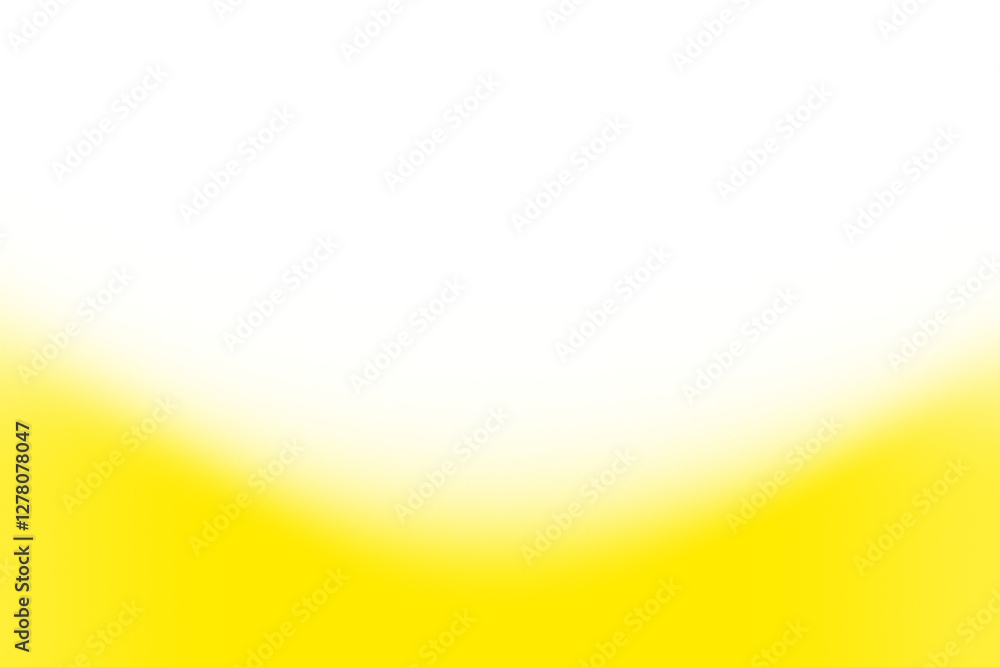 Poster yellow gradient transparent background