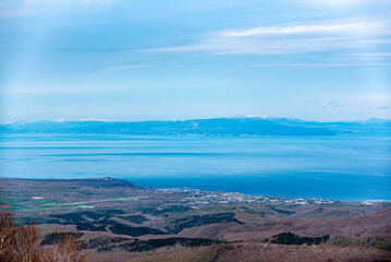 横津岳から見た風景
