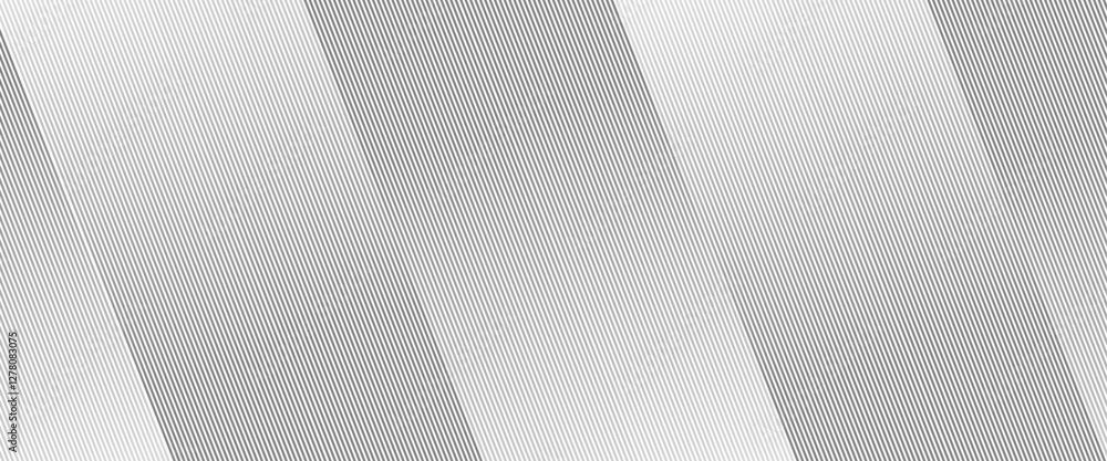 Poster Vector gradient gray line abstract pattern Transparent monochrome striped texture. Abstract background wave line elegant white striped diagonal line technology concept web texture.