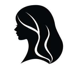 silhouette of a girl