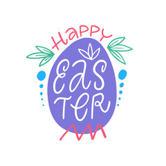 Wishing you a joyful and colorful Happy Easter Greeting adorned with a vibrant Egg Design