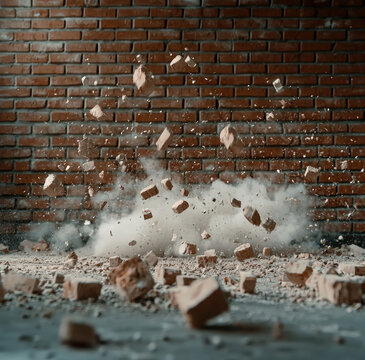 Exploding Brick Wall Images – Browse 140,071 Stock Photos, Vectors, and ...