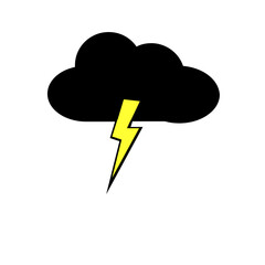 cloud and lightning