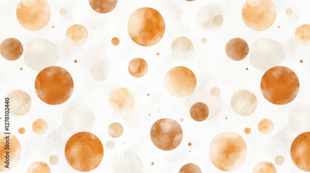 Poster elegant watercolor background with blending colors and circular patterns