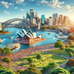 Fototapeta premium Sydney Australia