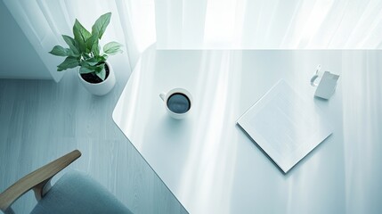 Elder abuse awareness in a comfortable study with a senior and social worker. Featuring safety tips