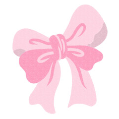 pink bow ribbon
