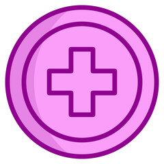 Obraz premium Hospital Sign Icon