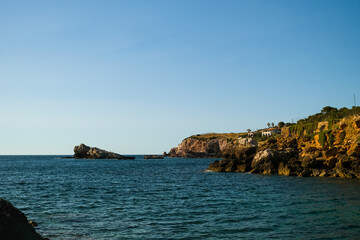 Fototapeta premium The beach of Mondello in Sicily