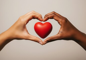 An illustration of two hands forming a protective barrier around a heart, symbolizing responsible sexual health decisions
