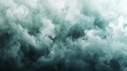 White Clouds and Bluish Hues Cover the Canvas Perfectly