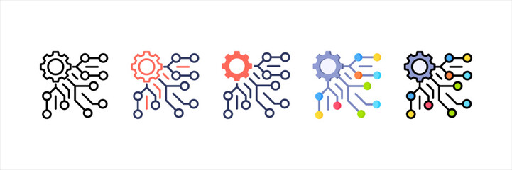 Complexity Multistyle Icon Set