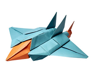 Origami Fighter Jet Paper Aircraft Model