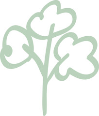 Decorative Floral Abstract Pattern