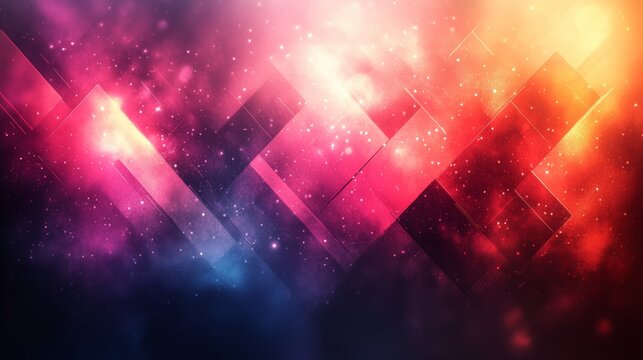 Abstract cosmic sparkle background with galaxy design. Ideal for presentations.