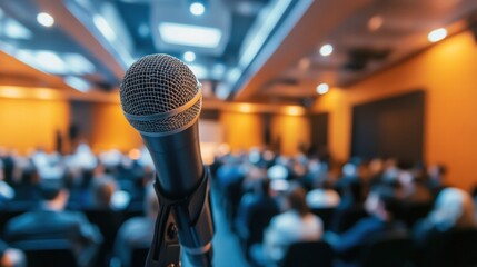 Diverse Panel Speakers Sharing Insights on Stage Ultimate