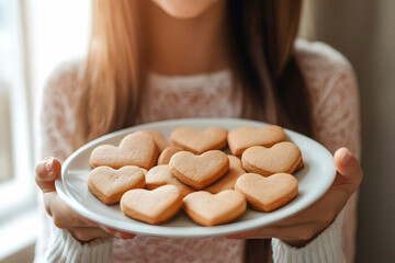 woman holding a bowl of cereal
