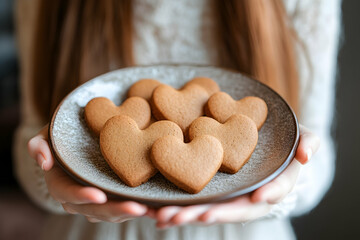 heart shaped cookies