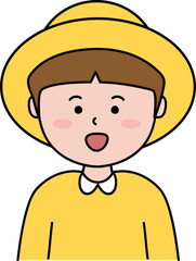 말하는 유치원 아이