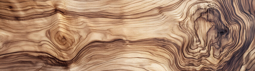 Fototapeta premium Detailed Wooden Texture with Intricate Grain Patterns and Natural Rusticity Closeup view of an old weathered wooden surface showcasing the beautiful and unique grains knots