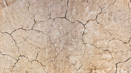 The ground has cracks in the top view for the background