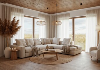 Serene Elegance – A Cozy Natural Retreat  