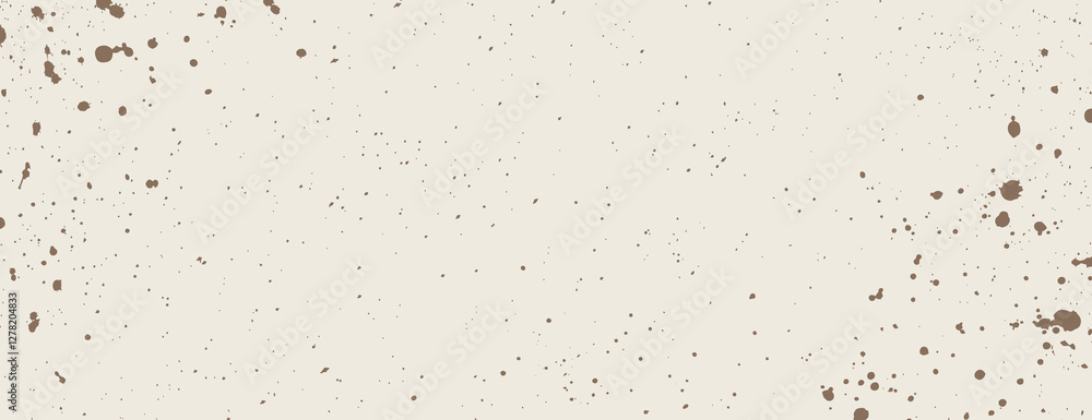 Poster beige background with a beige color and splattered paint texture. the background features scattered 