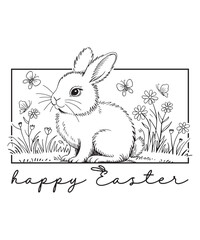 Happy Easter Day T-Shirt Design 