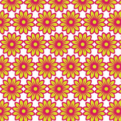 seamless pattern with flowers