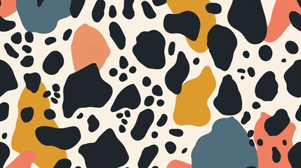 Seamless Leopard Skin Pattern for Trendy Backgrounds