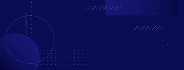 Dark blue background with geometric patterns. The background features a smooth texture with blue shapes and lines creating a modern style. Geometric pattern background vector. Blue background.