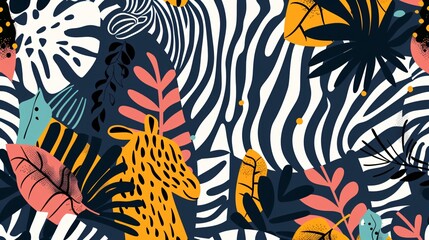 Seamless Animal Print Pattern for Garments and Textiles