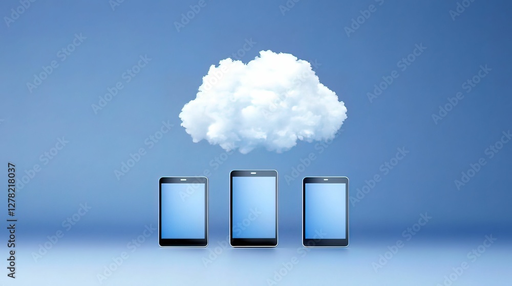 Poster cloud connectivity abstract data exchange among devices in a digital environment for enhanced intera