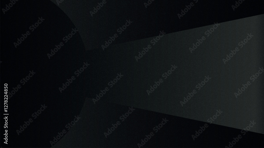 Poster abstract shape dark black gradient desktop wallpaper vector. dark gradient shape black background. a