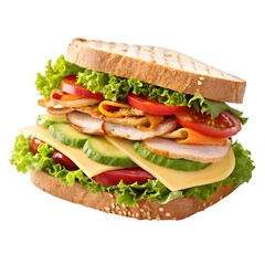 sandwich with ham