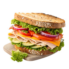 sandwich with ham