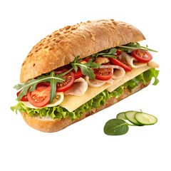 ham and cheese sandwich