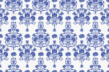 Motifs African boho paisley Floral Ikat pattern embroidery border. Ethnic ikat floral Ethnic Indian Pattern Ikat pattern Ethnic Pattern.Border indian floral Aztec embroidery border seamless patterns.