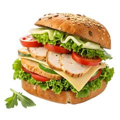 ham and cheese sandwich