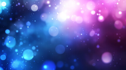 Obraz premium Vibrant abstract background with glowing blue and purple dots