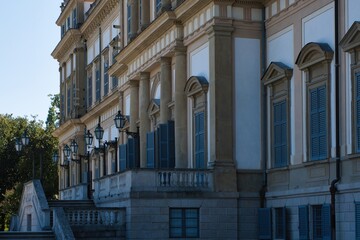 The royal palace of Monza city near Milan