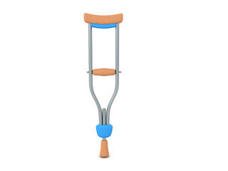 3D Rendering of a crutch