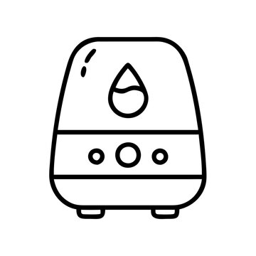 recommend clip art: humidifier icon, humidifier line art - simple line art of humidifier, perfect for humidifier logos and icons