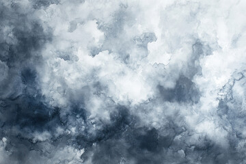 Obraz premium PNG Abstract indigo watercolor in a light gray background texture abstract sky.