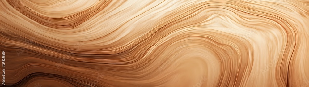 Poster This captivating image showcases a mesmerizing flow of fluid waves in a stunning array of golden amber hues  The smooth  swirling patterns create a mesmerizing abstract backdrop