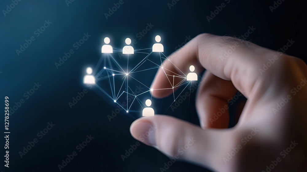 Aufkleber remote brainstorming session diverse team collaboration virtual meeting dark background digital conn
