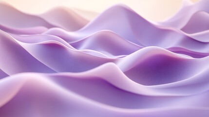 Obraz premium Soft purple waves create an abstract and smooth background texture