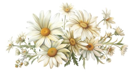 Fototapeta premium Daisy bouquet